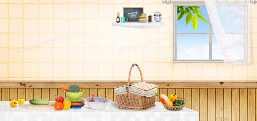 營造溫馨廚房 從蔬菜到窗簾，打造理想家居空間